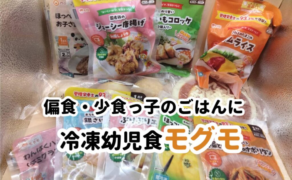 冷凍宅配幼児食モグモ紹介記事タイトル画像
