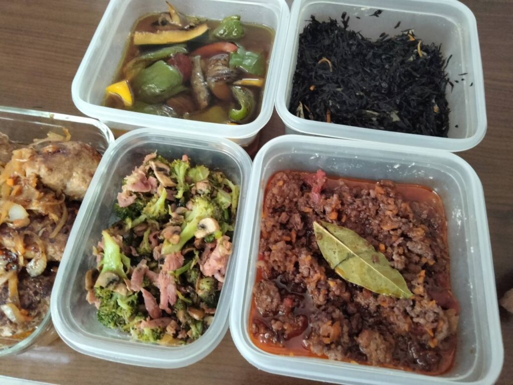 シェアダイン完成した料理