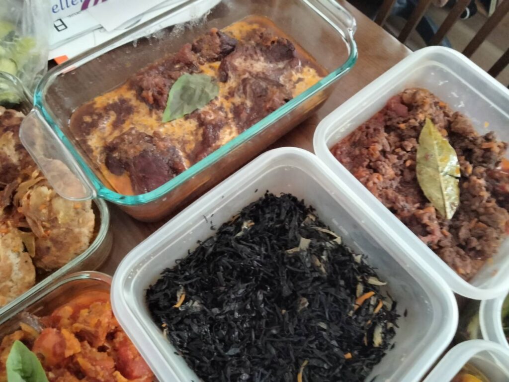 シェアダイン完成した料理