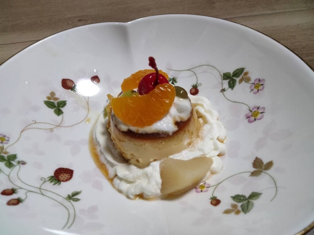 プリンアラモード